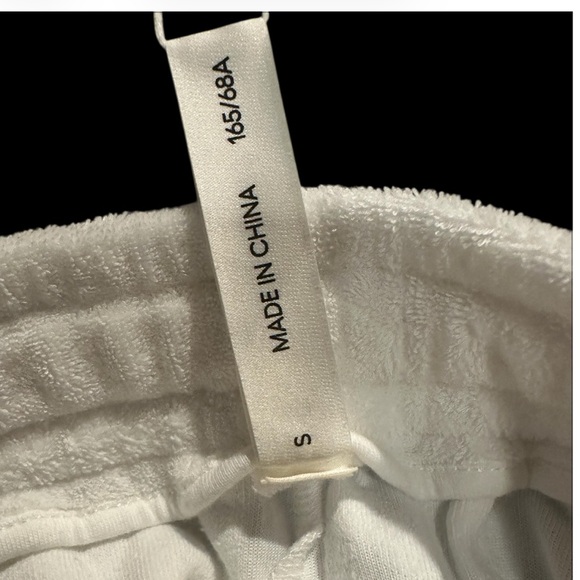 MAGNLENS Textured Logo Wide Leg Pants NWT Small - Picture 3 of 6